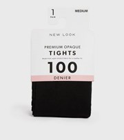 New Look Black Odour Control 100 Denier Premium Opaque Tights